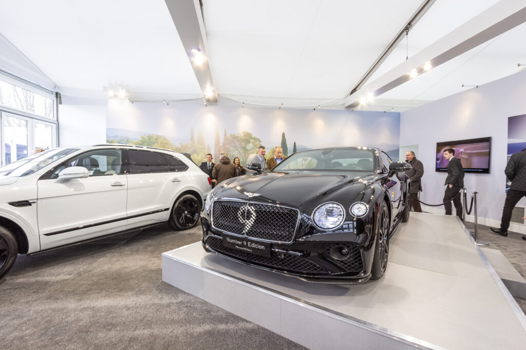 Bently product launch on display at Cheltenham festival