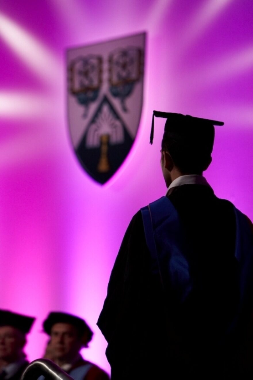 Lighting solution for graduation ceremony