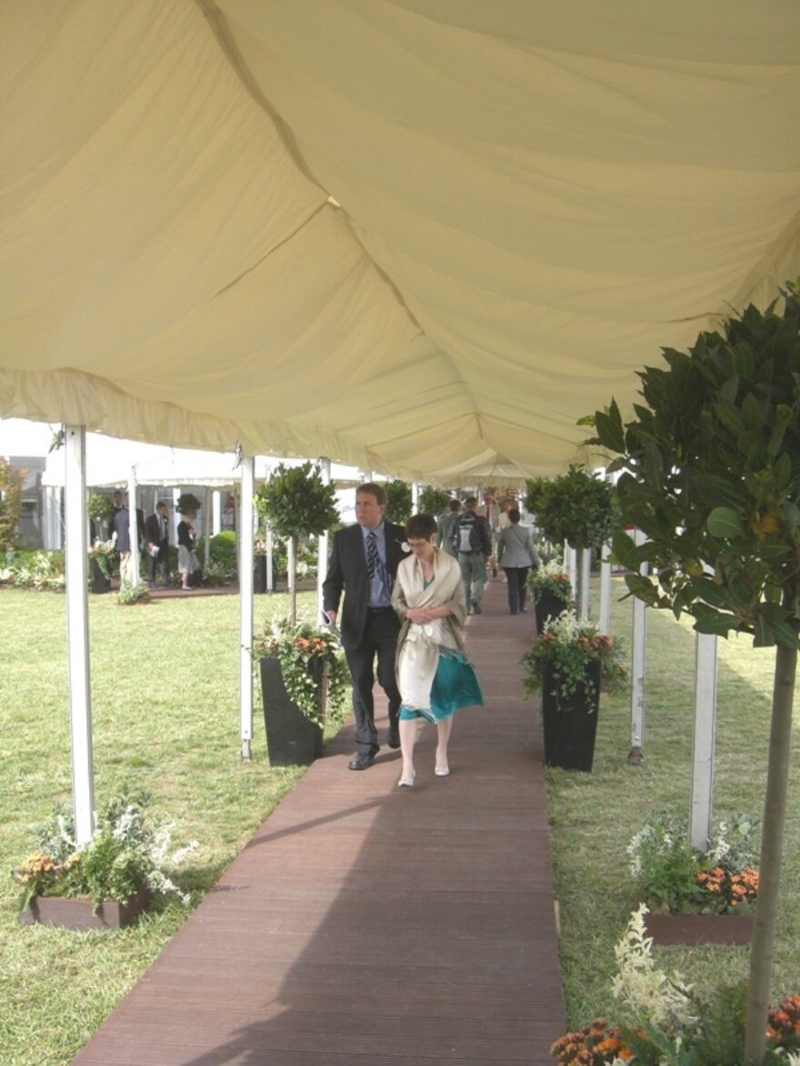 Covered walkway