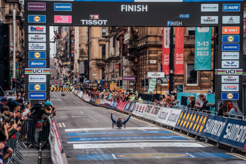 UCI para cycling, Glasgow,  finish line, supplied by GL 极速赛车168官方开奖记录号码 events UK